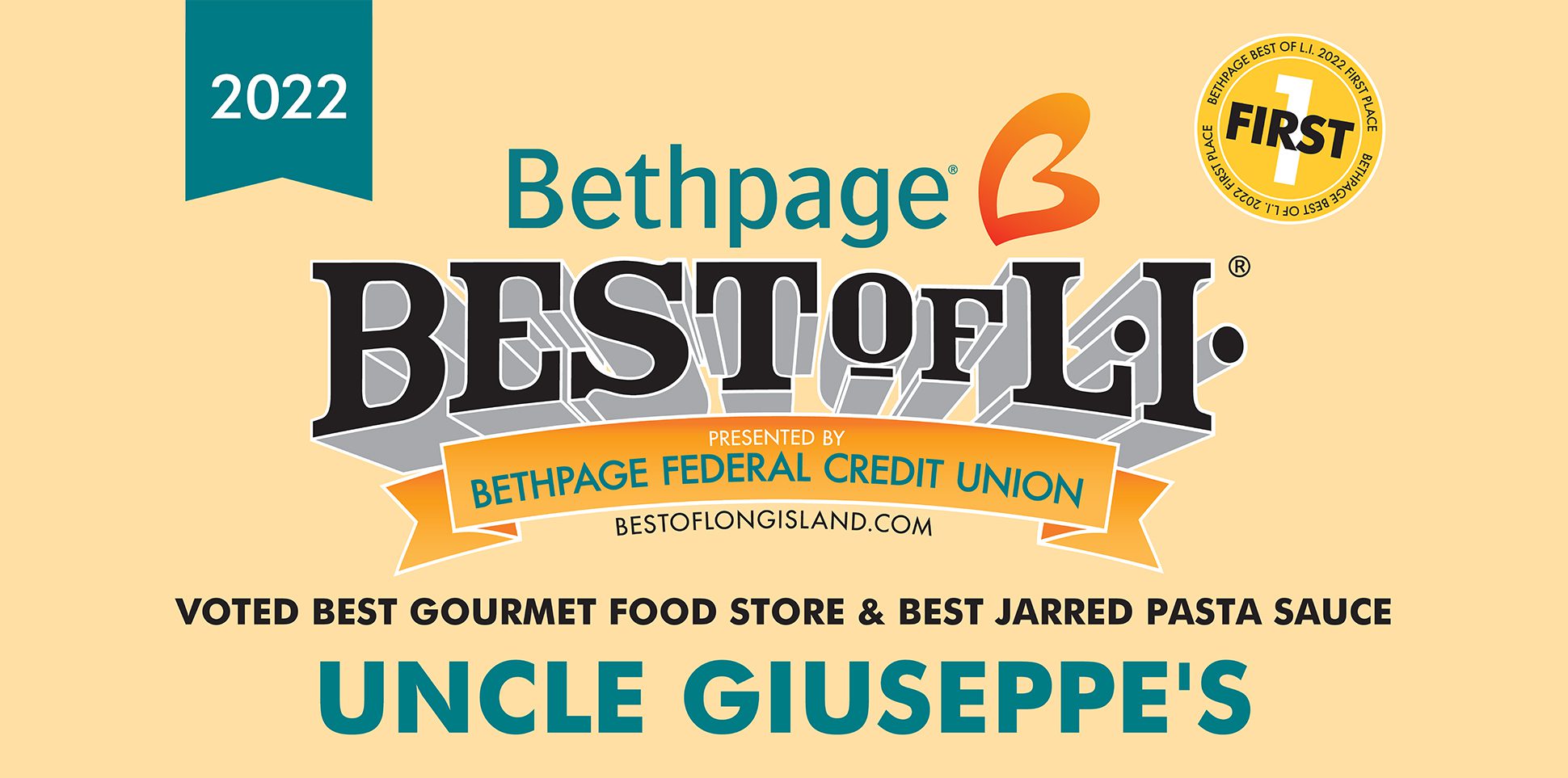 Best Of Long Island 2022 - Best Gourmet Food Store and Best Jarred Pasta Sauce