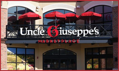 Exterior storefront of Uncle Giuseppe's Morris Plains