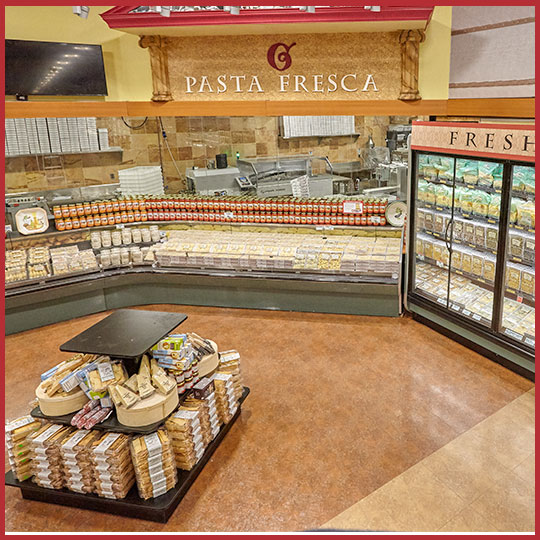 Uncle Giuseppe's pasta department