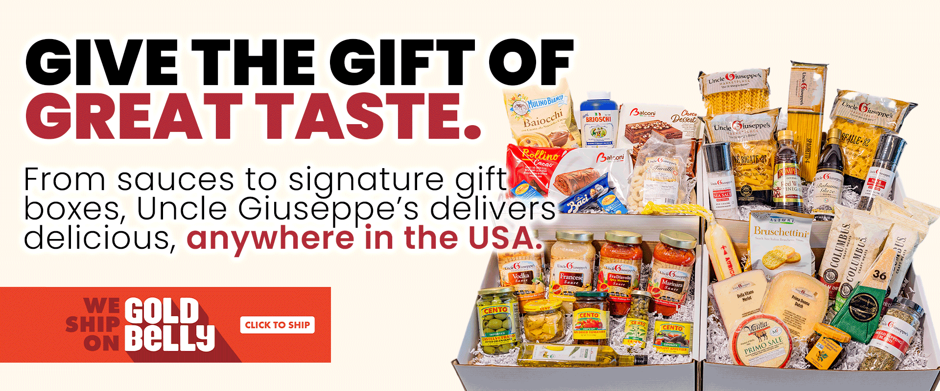 Nationwide Shipping from Uncle G's