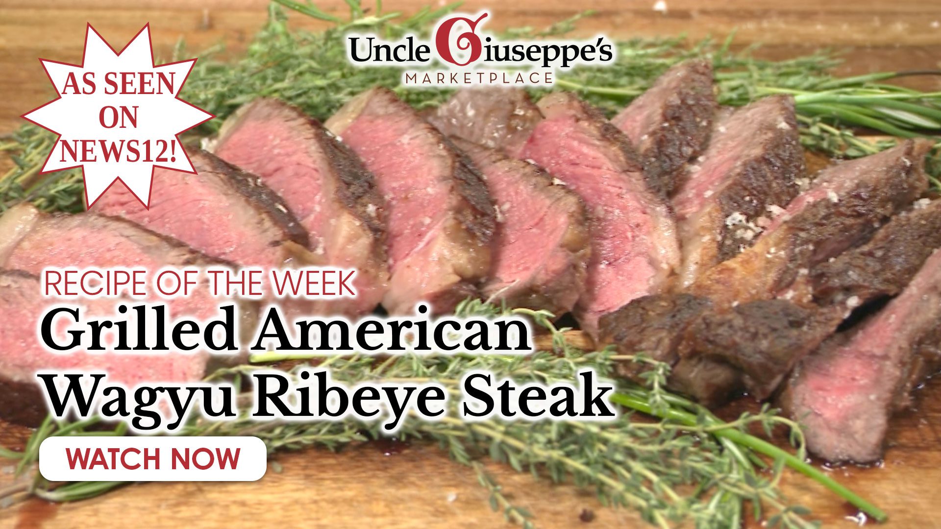Uncle Giuseppe's Grilled American Wagyu Steak