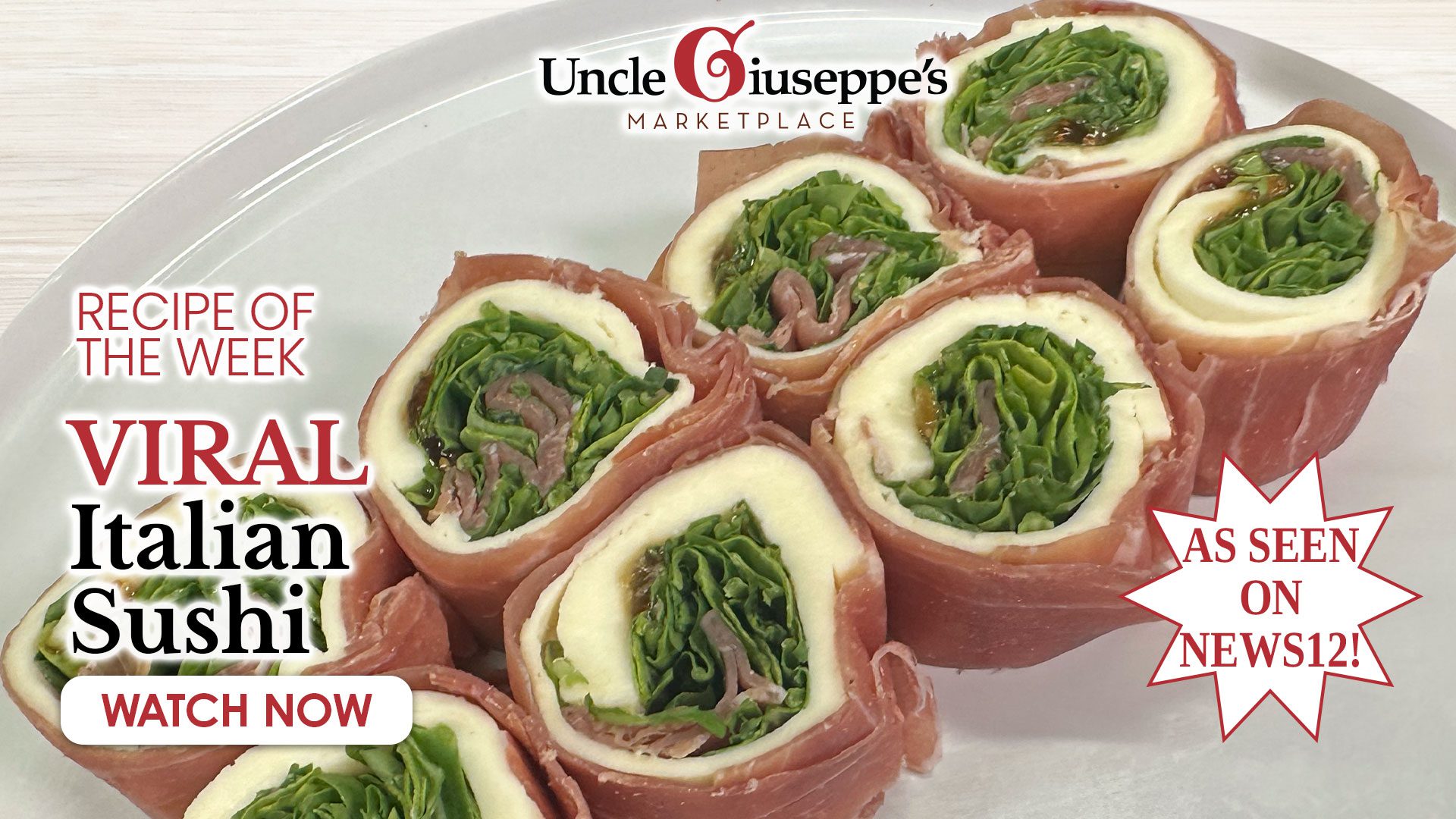 Uncle Giuseppe's Italian Sushi — The Viral Recipe. Now You Can Make It at Home.