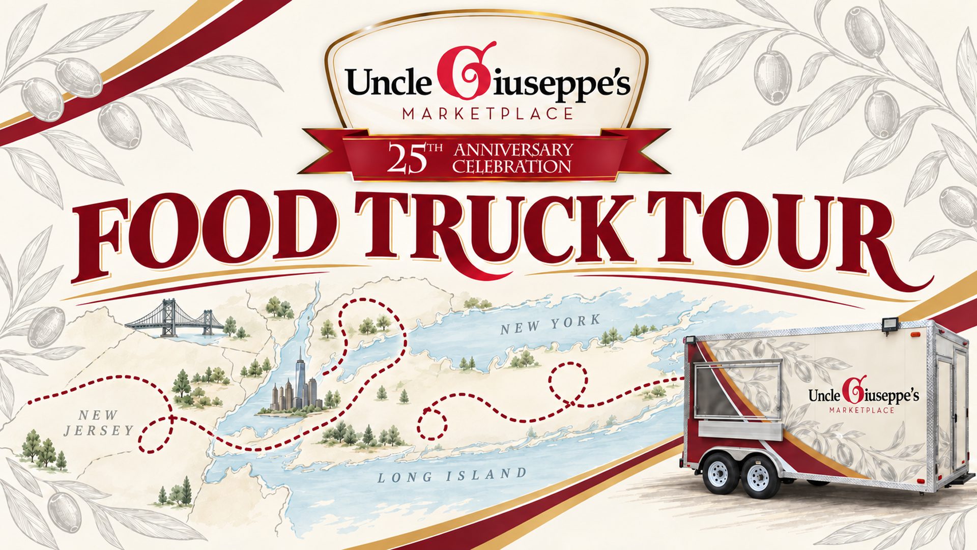 Uncle Giuseppe's 25th Anniversary Food Truck Tour